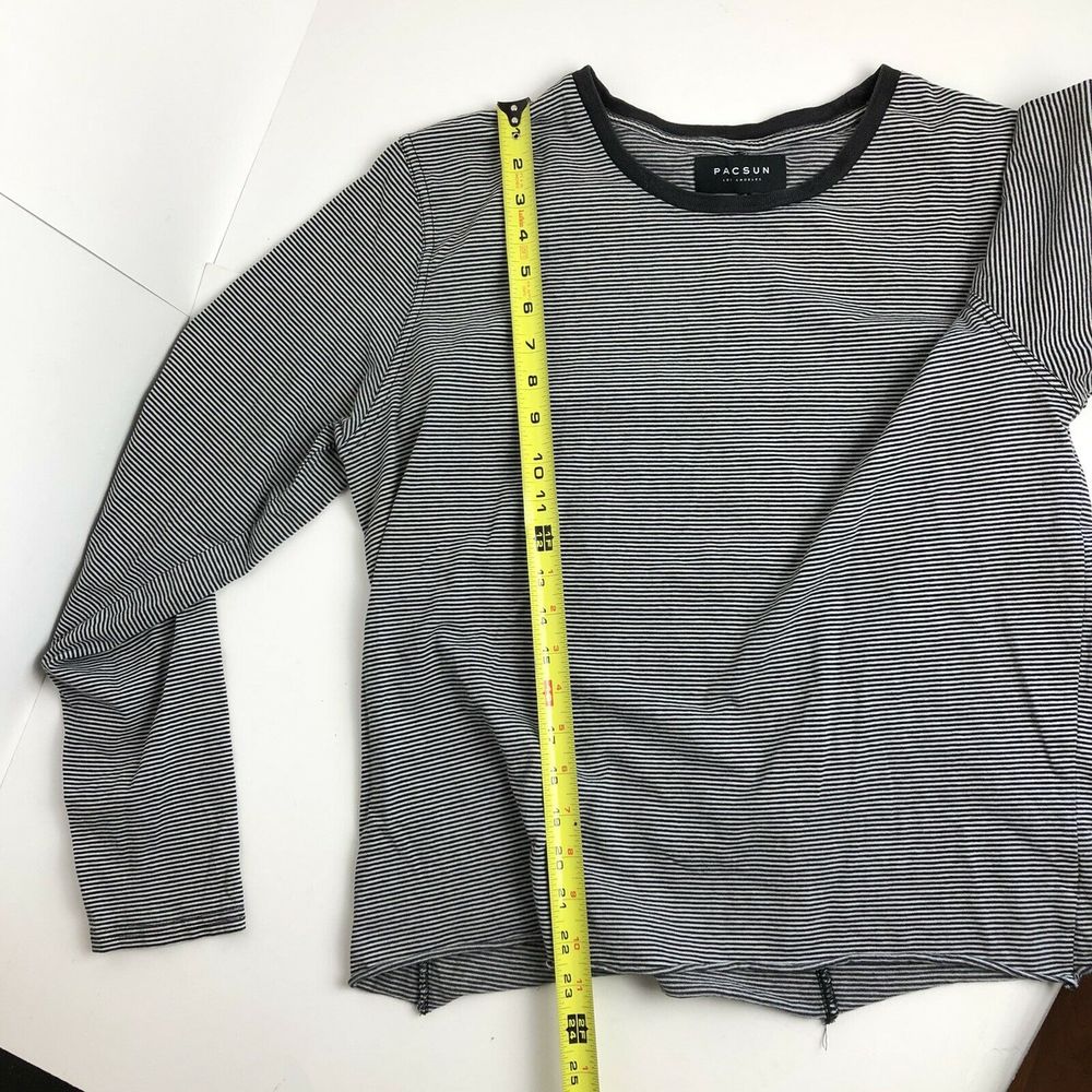 Pacsun Striped Long Sleeve Tee shirt - Picture 3 of 6